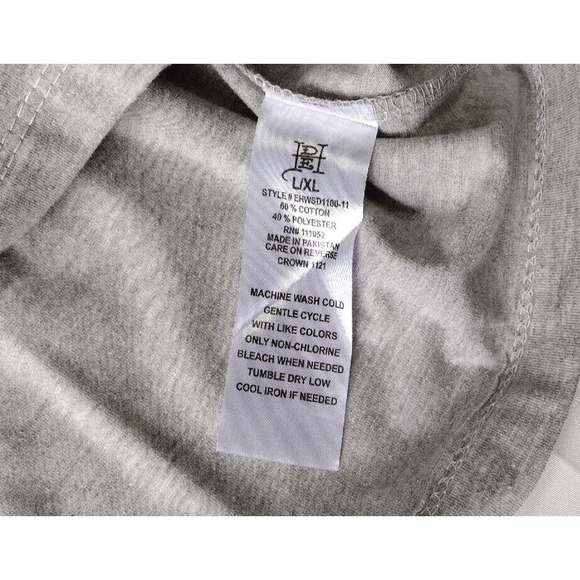 Ed Hardy Mens Size L/XL Gray Skull Eagle Snake Heart Print NYC T-Shirt NWT - Picture 5 of 10